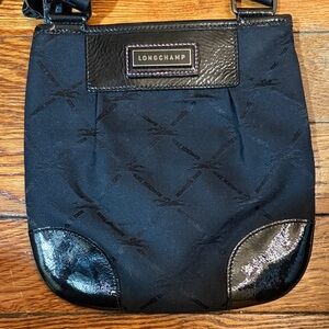 Longchamp Black Crossbody Bag